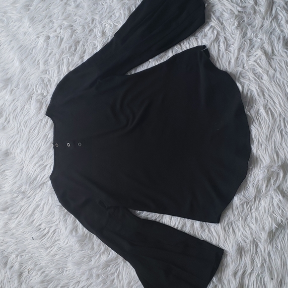 Spense black flowy blouse - Picture 7 of 7